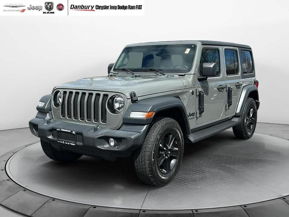 used 2021 Jeep Wrangler Unlimited car, priced at $31,377