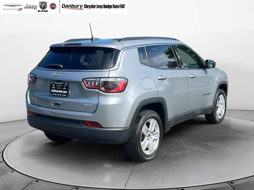 used 2022 Jeep Compass car, priced at $17,392