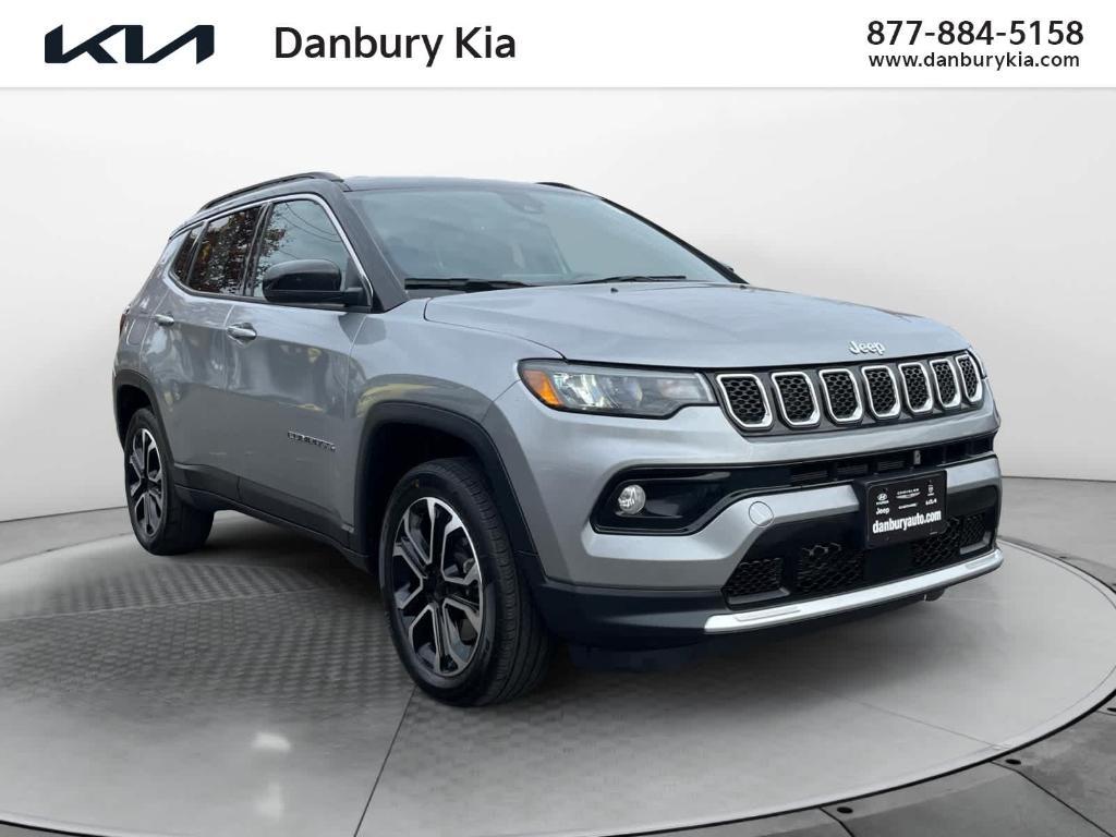 used 2023 Jeep Compass car, priced at $25,354