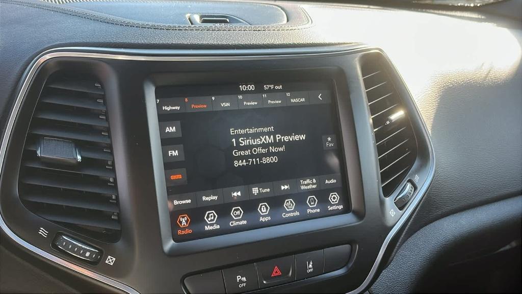 used 2021 Jeep Cherokee car, priced at $21,982