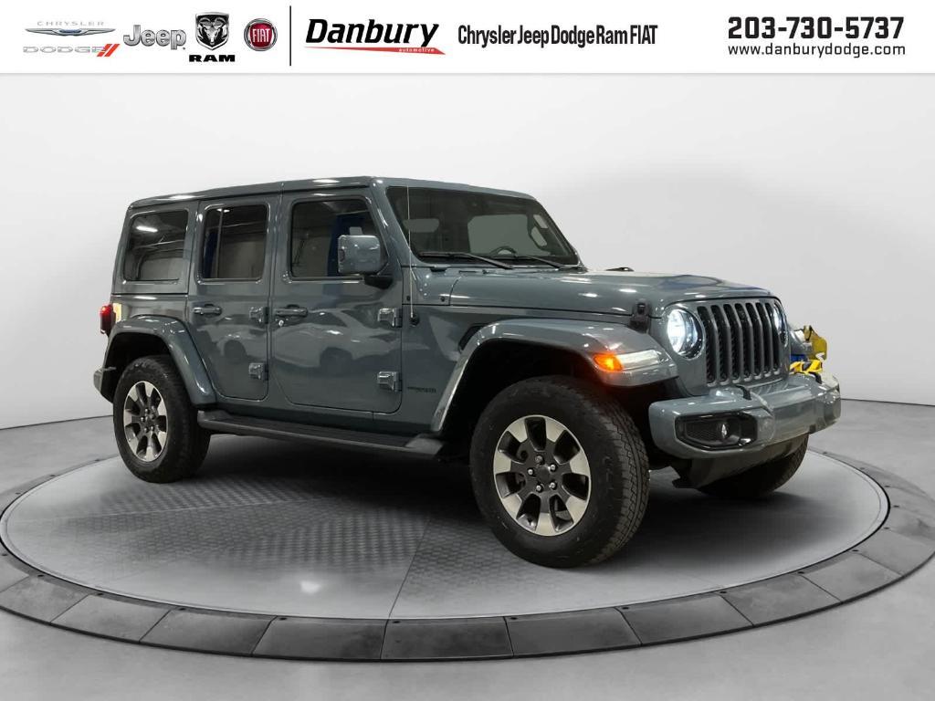 used 2021 Jeep Wrangler Unlimited car, priced at $37,994