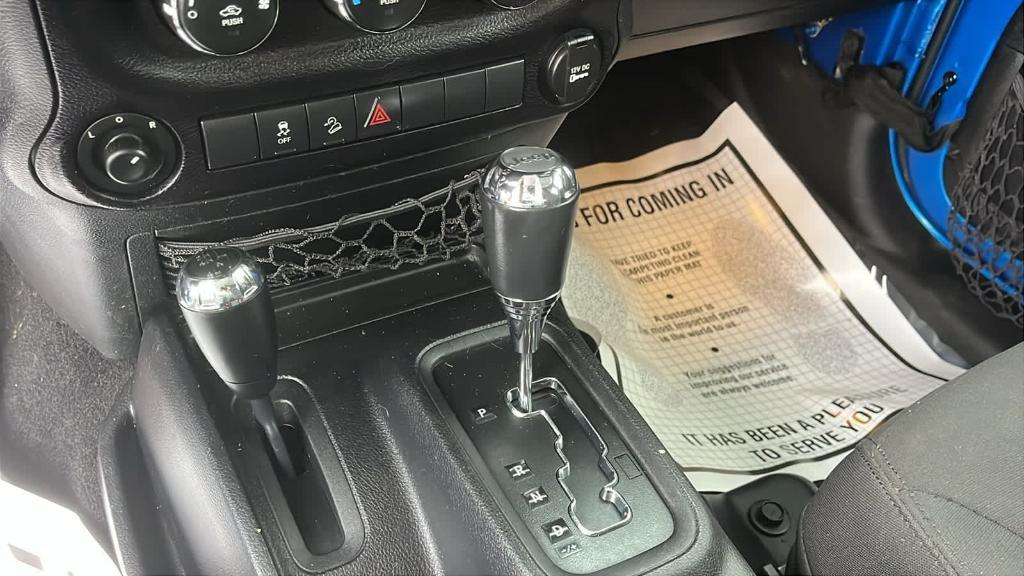 used 2016 Jeep Wrangler Unlimited car, priced at $13,924