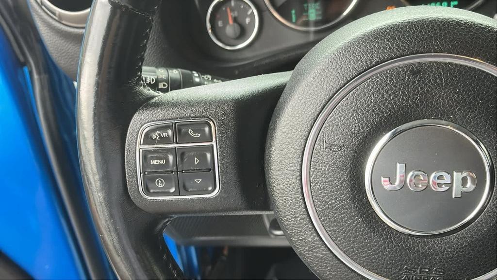 used 2016 Jeep Wrangler Unlimited car, priced at $13,924