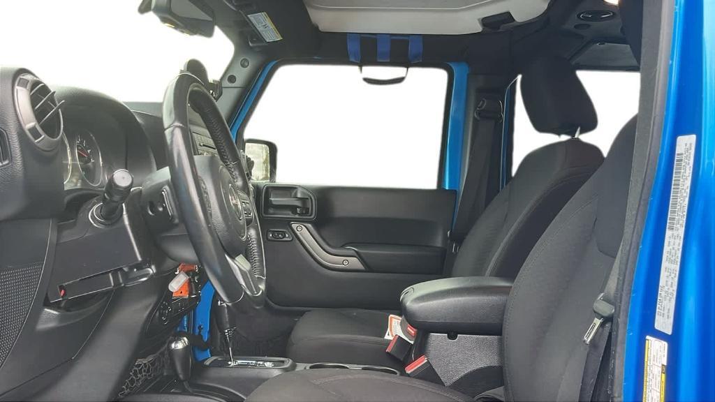 used 2016 Jeep Wrangler Unlimited car, priced at $13,924