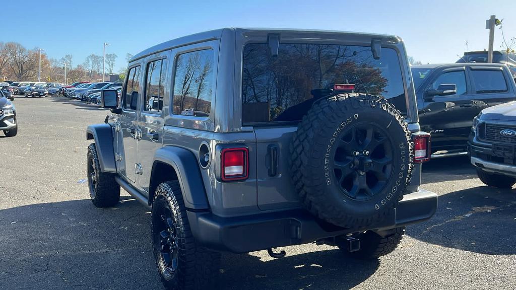 used 2021 Jeep Wrangler Unlimited car, priced at $24,763