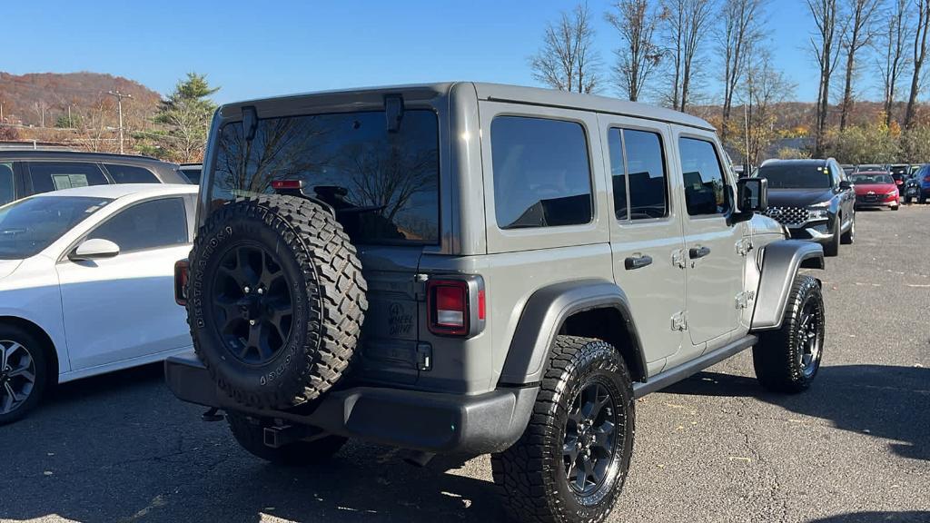 used 2021 Jeep Wrangler Unlimited car, priced at $24,763