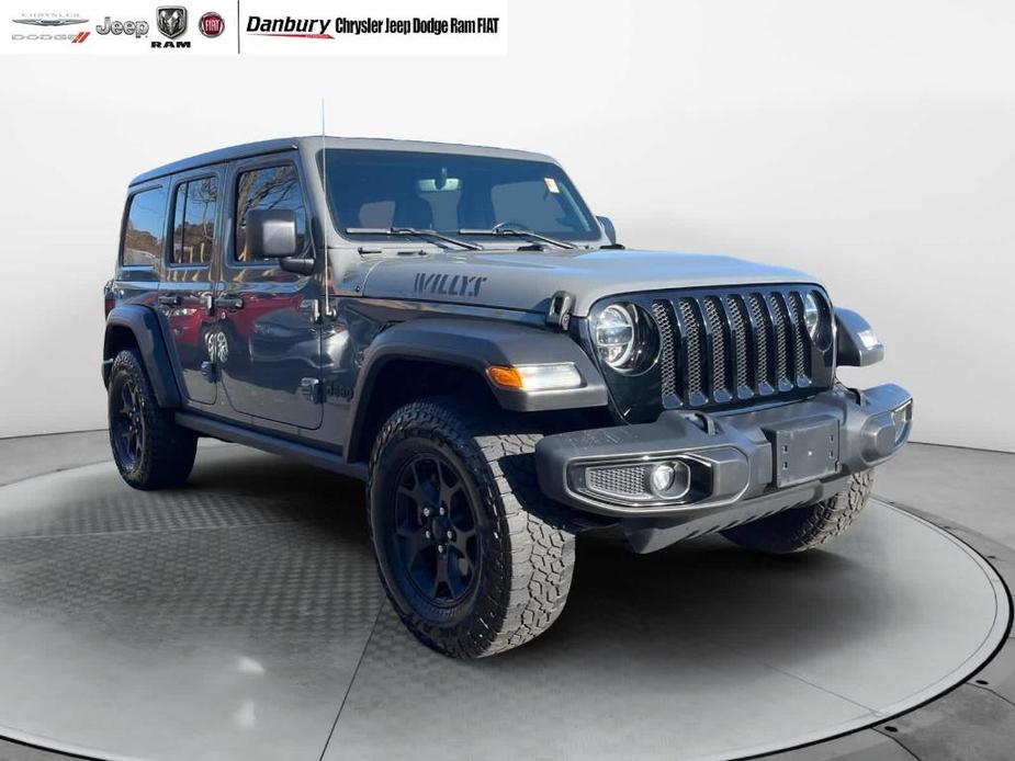 used 2021 Jeep Wrangler Unlimited car, priced at $24,763