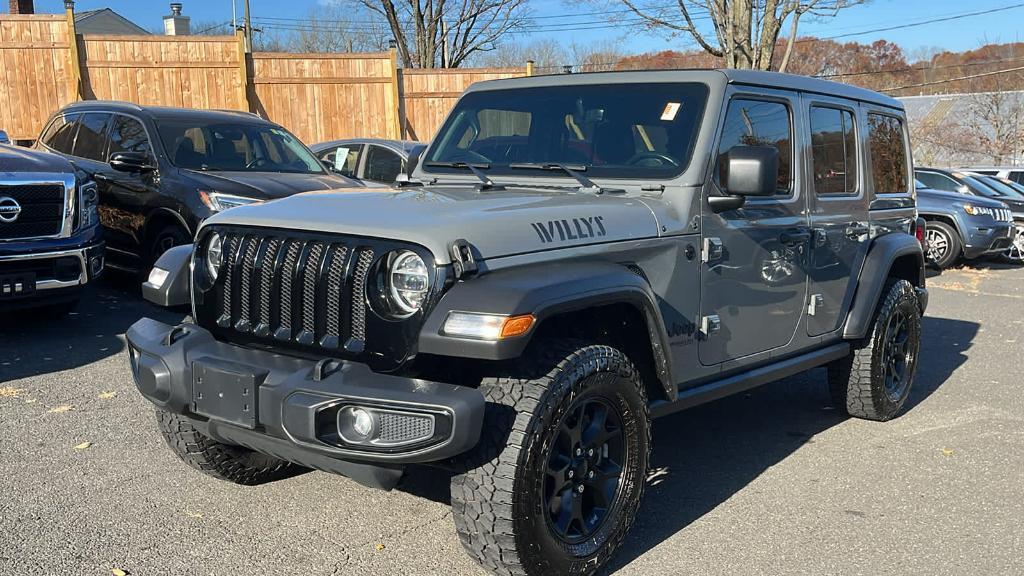 used 2021 Jeep Wrangler Unlimited car, priced at $24,763