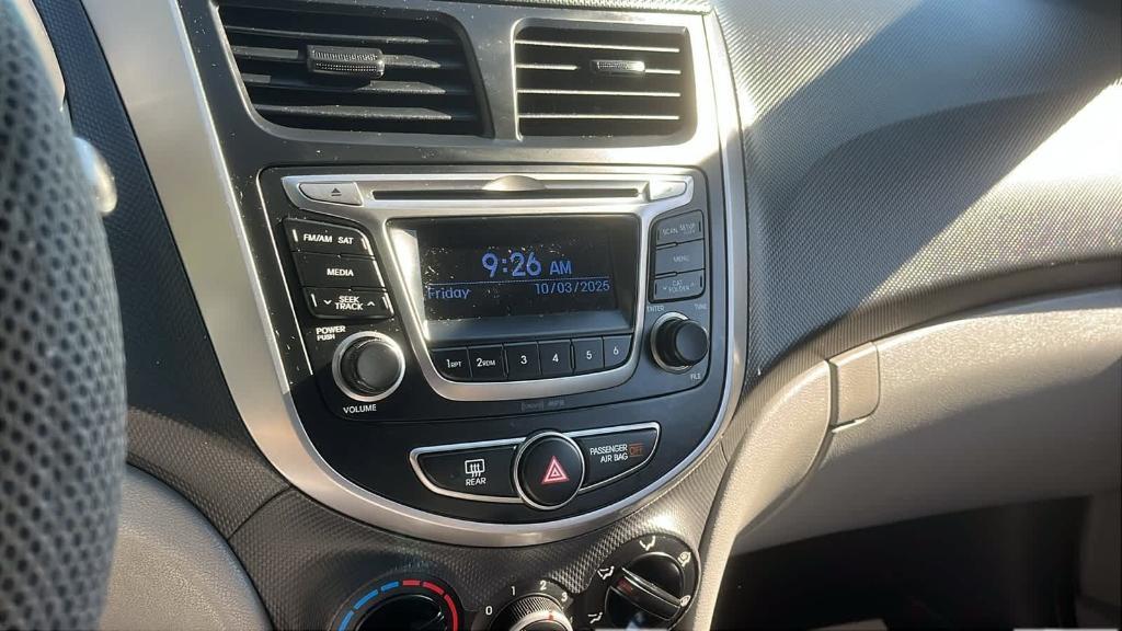 used 2015 Hyundai Accent car, priced at $4,953