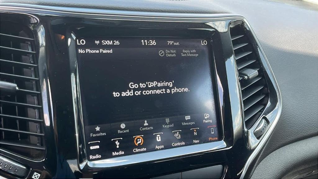 used 2019 Jeep Cherokee car, priced at $19,449
