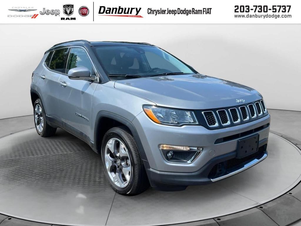 used 2021 Jeep Compass car, priced at $21,944