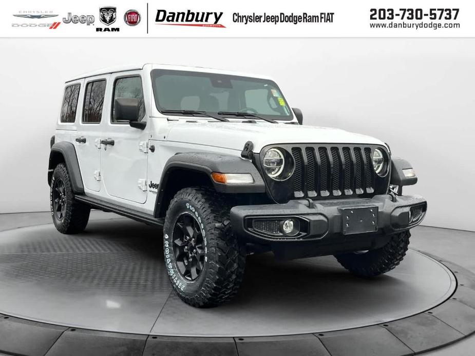 used 2021 Jeep Wrangler Unlimited car, priced at $31,083