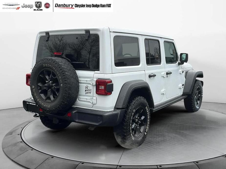 used 2021 Jeep Wrangler Unlimited car, priced at $31,083