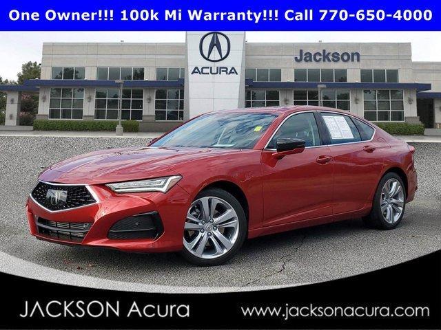 used 2021 Acura TLX car, priced at $30,589