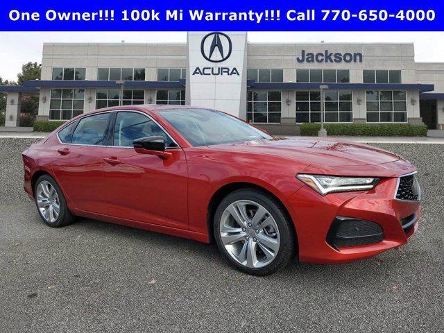 used 2021 Acura TLX car, priced at $31,879