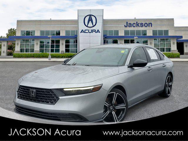 used 2023 Honda Accord Hybrid car, priced at $27,998