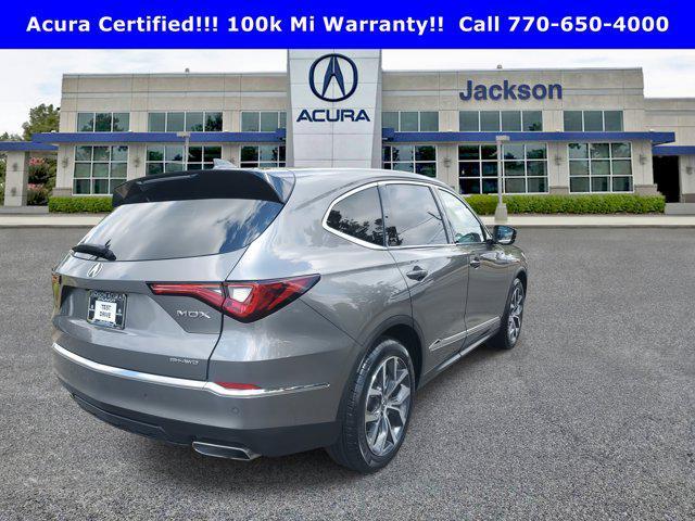 used 2023 Acura MDX car, priced at $40,999