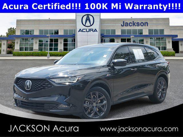 used 2024 Acura MDX car, priced at $53,789