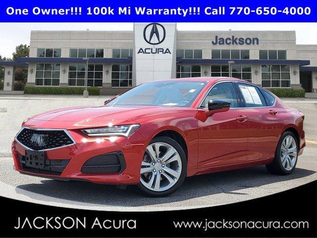 used 2021 Acura TLX car, priced at $29,899