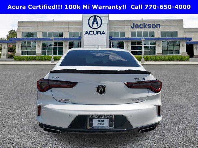 used 2022 Acura TLX car, priced at $38,897