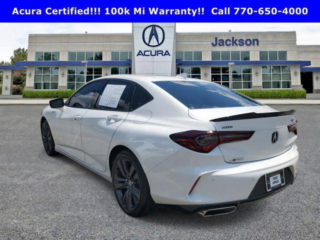used 2022 Acura TLX car, priced at $38,897