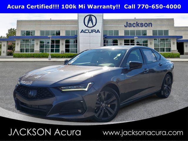 used 2022 Acura TLX car, priced at $36,998