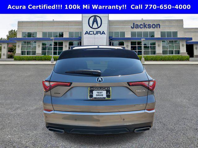 used 2023 Acura MDX car, priced at $40,989