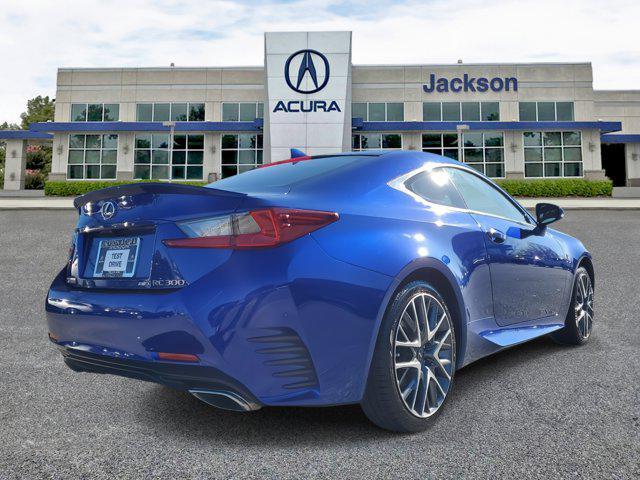 used 2018 Lexus RC 300 car, priced at $28,989