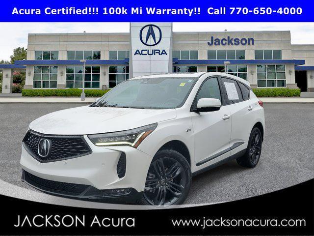 used 2022 Acura RDX car, priced at $34,989