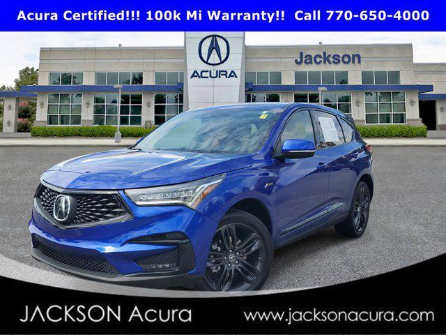 used 2021 Acura RDX car, priced at $36,989