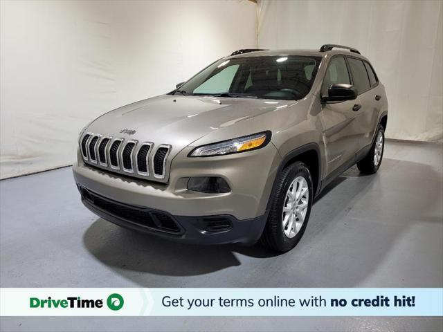 used 2017 Jeep Cherokee car, priced at $16,095