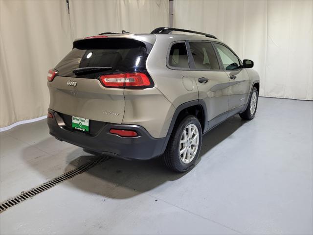 used 2017 Jeep Cherokee car, priced at $16,095