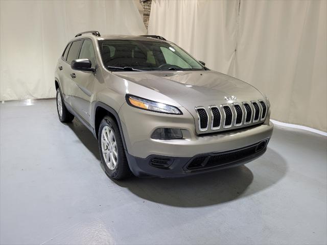 used 2017 Jeep Cherokee car, priced at $16,095