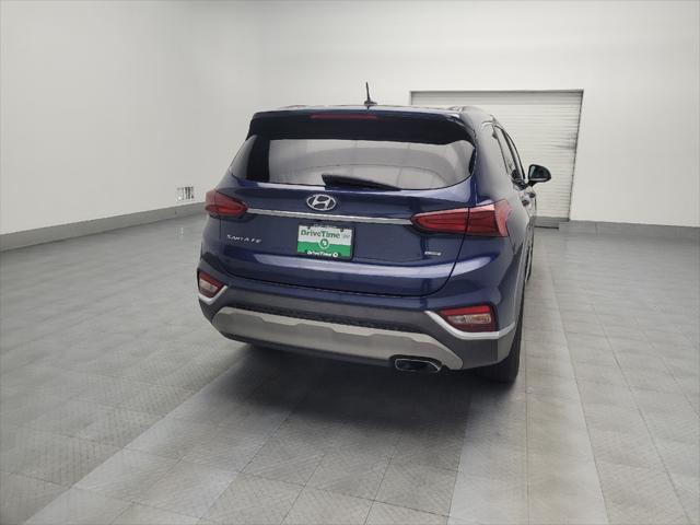 used 2020 Hyundai Santa Fe car, priced at $17,595