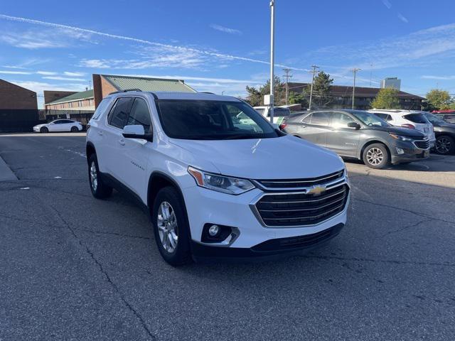 used 2021 Chevrolet Traverse car, priced at $26,011