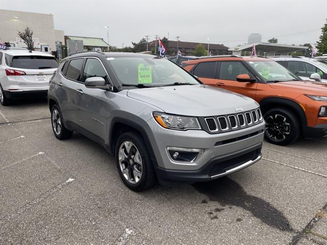 used 2020 Jeep Compass car, priced at $17,500