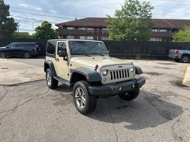 used 2017 Jeep Wrangler car, priced at $15,846