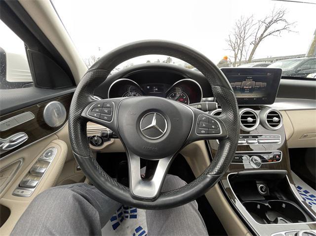 used 2016 Mercedes-Benz C-Class car, priced at $14,999