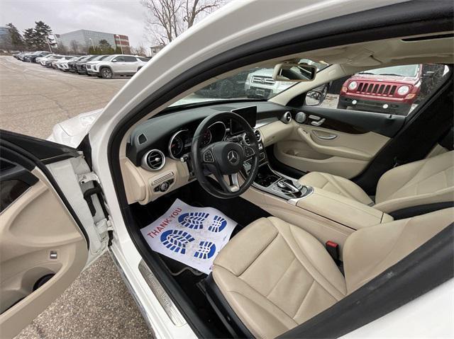 used 2016 Mercedes-Benz C-Class car, priced at $14,999