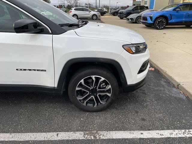 used 2023 Jeep Compass car, priced at $24,244