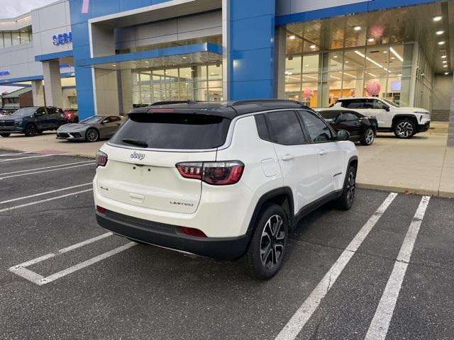 used 2023 Jeep Compass car, priced at $24,244