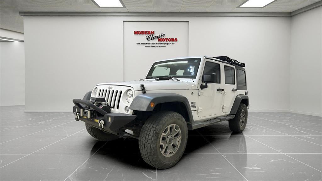 used 2018 Jeep Wrangler JK Unlimited car, priced at $18,994