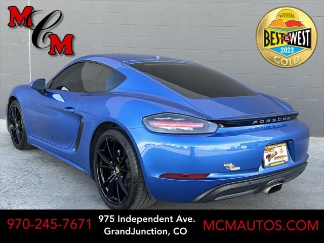 used 2018 Porsche 718 Cayman car, priced at $43,494