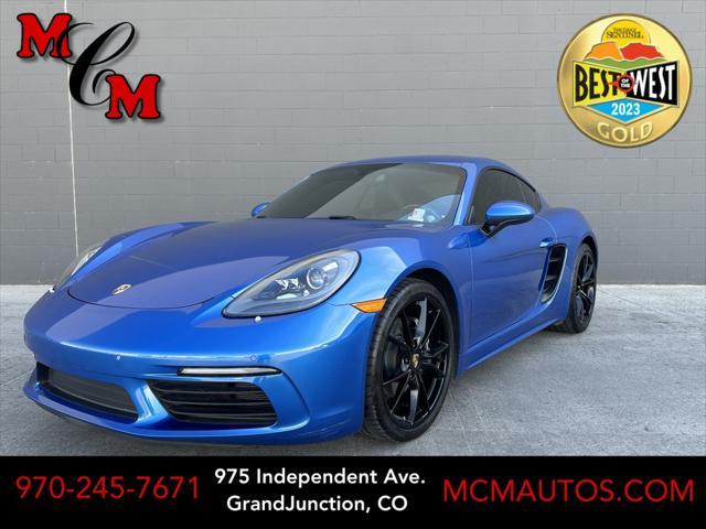 used 2018 Porsche 718 Cayman car, priced at $43,494