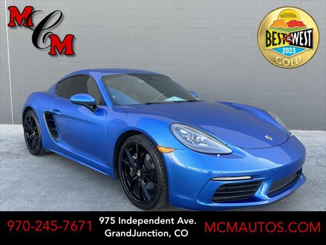 used 2018 Porsche 718 Cayman car, priced at $43,809