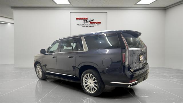 used 2023 Cadillac Escalade ESV car, priced at $68,494