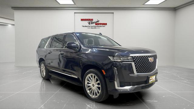 used 2023 Cadillac Escalade ESV car, priced at $68,494