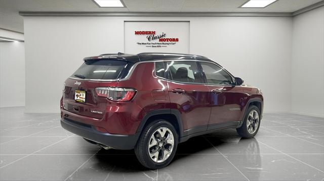 used 2021 Jeep Compass car, priced at $17,494