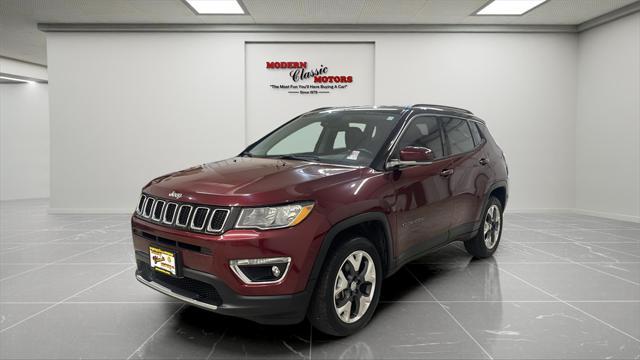 used 2021 Jeep Compass car, priced at $17,494