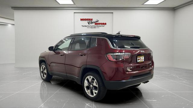 used 2021 Jeep Compass car, priced at $17,494